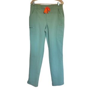 Figs scrub Yola pants in Jade